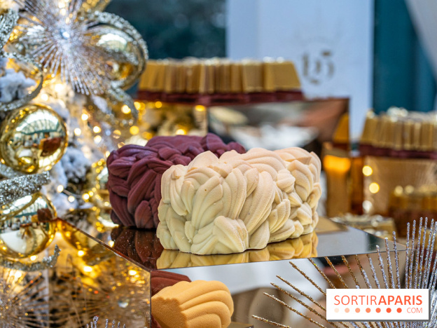 Bûches et créations de Noël du Ritz Paris par François Perret 2023  - A7C1831