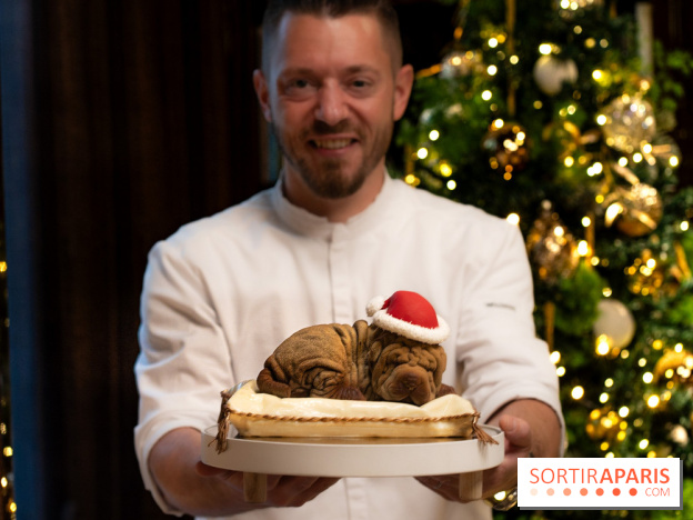 Bûche de Noël du Lutetia 2023 et galette des rois 2024 par Nicolas Guercio  -  A7C0649