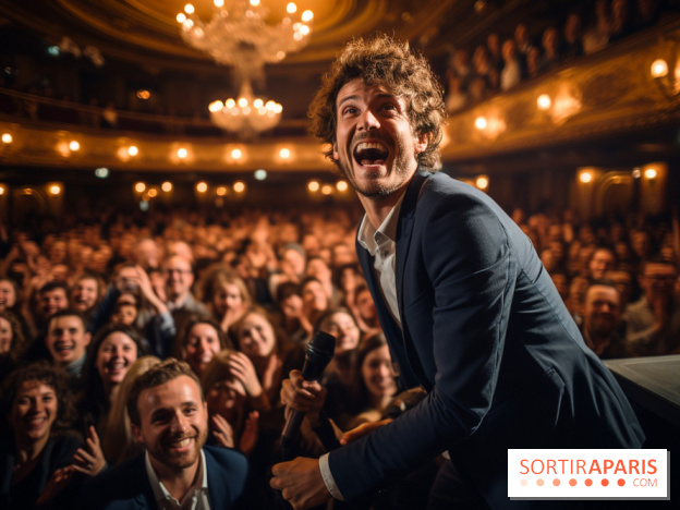 Photos d'Illustrations MidJourney : spectacles d'humour - 1