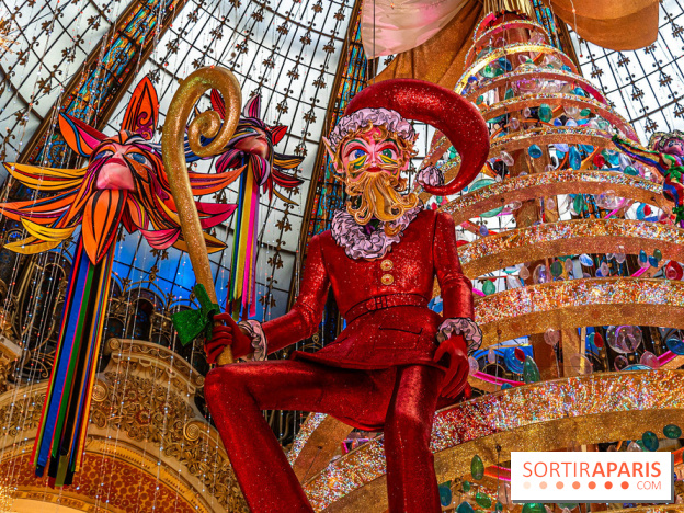 Le sapin de Noël des Galeries Lafayette Haussmann 2023 -  A7C7569