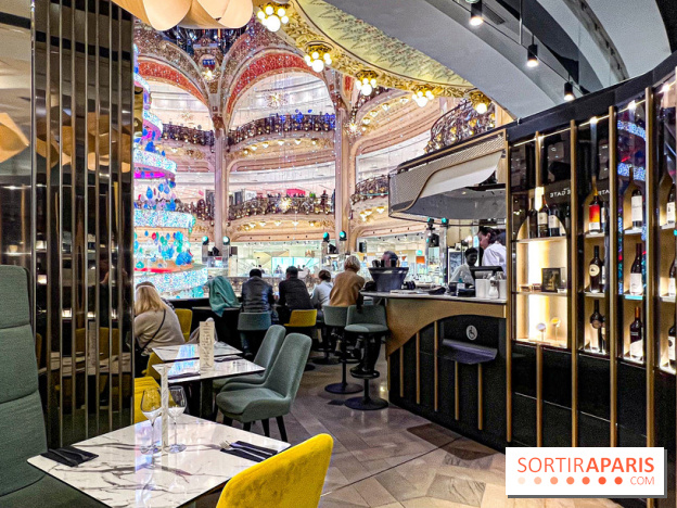 The Wine Gate, bar à vin et cave à manger des Galeries Lafayette Haussman