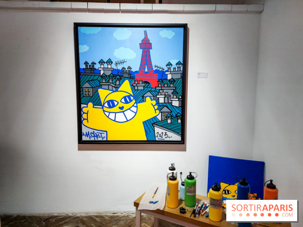 M. Chat fête ses 25 ans, nos photos de l'expo à Paris - 20231130 151603