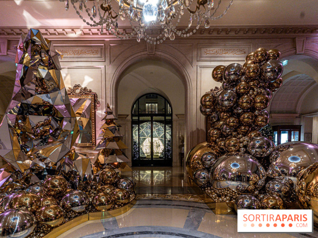 Le Four Seasons George V et ses décorations de fêtes -  A7C9934