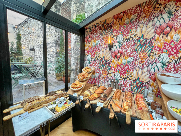 Brunch de la Maison Marques à Asnières sur Seine - Buffet