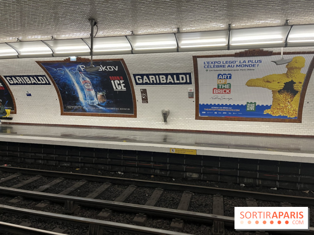 Visuels métro - Garibaldi ligne 13