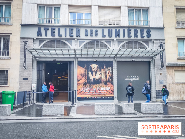 L'Egypte des Pharaons, de Khéops à Ramsès II : l'exposition immersive de l'Atelier des Lumières - IMG20240208090333