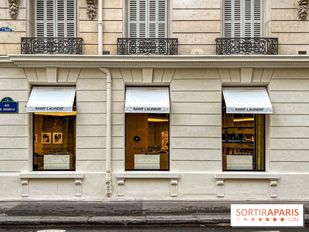 Saint Laurent Babylone, la librairie-galerie d'art de la maison de luxe à Paris