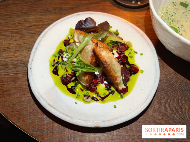 L'Office - Ravioles de bœuf, betterave