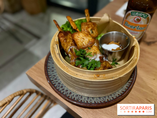 Luangpra - Brochettes poulet sauce satay