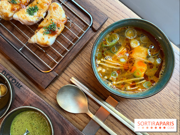 Mojju - Bouillon crevettes miso shiitake