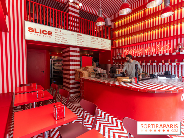 Slice Pizza Club, la pizzeria aux parts XXL à Paris