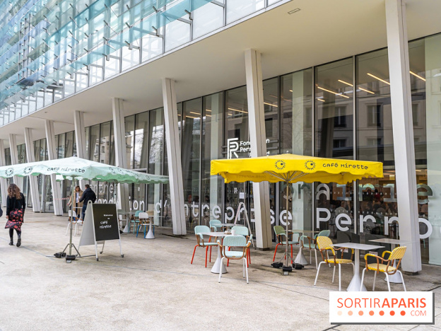 Le Café Mirette, l'excellent resto à la Fondation Pernod, côté Gare Saint-Lazare