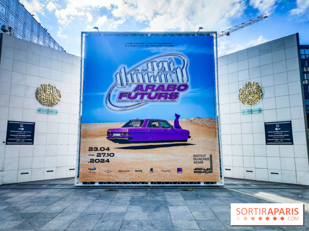 Arabofuturs : l'exposition entre science-fiction et prédictions à l'Institut du Monde Arabe - photos - IMG20240422103603