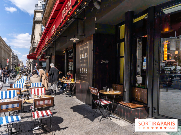 Festival, le café-restaurant rue Étienne Marcel  -  terrasse