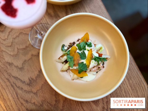 ChoCho - Asperge, kimchi, poutargue