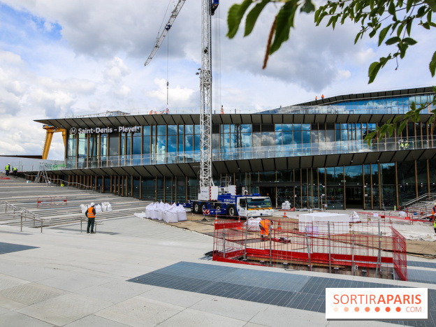 Prolongement de la ligne 14 : nos photos de la gare Saint-Denis-Pleyel