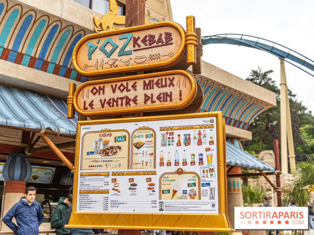 Parc Astérix : inauguration de la Tour Numérobis avec Jamel Debbouze  -  Poz kebab