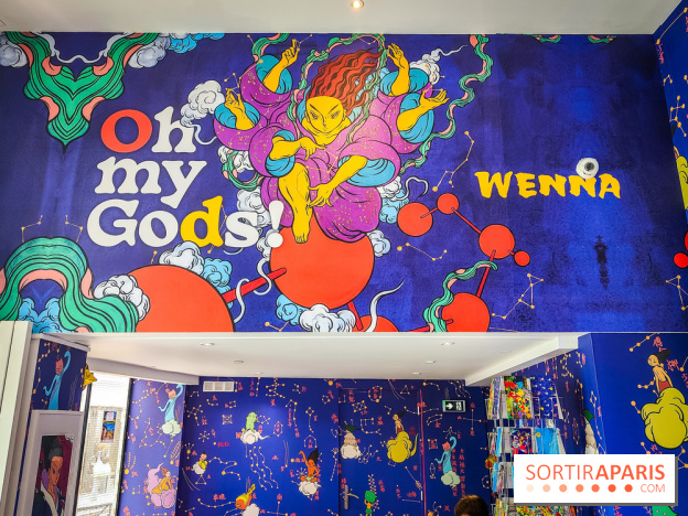 Oh my Gods, l'exposition de Wenna qui nous plonge dans des mondes merveilleux au musée en Herbe - IMG20240605113104