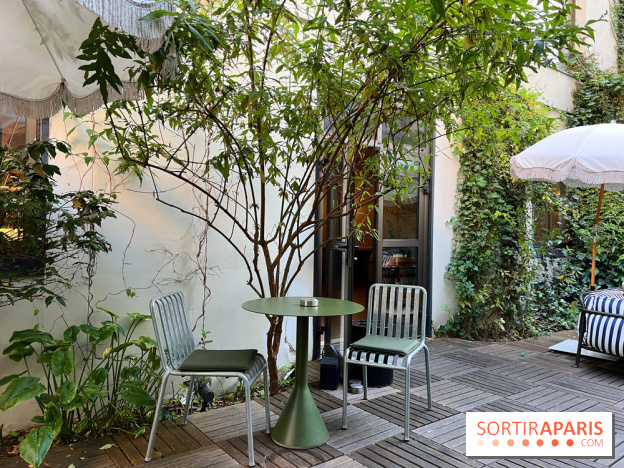 Hôtel Rosalie - Patio terrasse