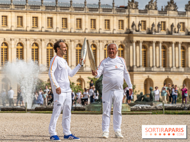 JO Paris 2024 : Les porteurs et relais de la flamme à Versailles