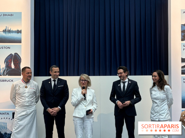 Restaurant Air France  - Présentation d'Air France et des chefs 