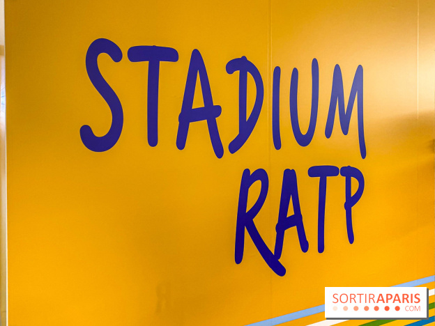 JO de Paris 2024 : animations sportives Stadium RATP à la station Auber - IMG 9266