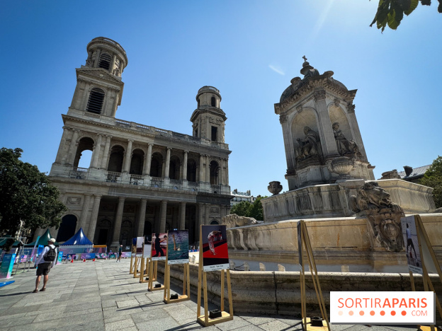 JO Paris 2024 : Fan zone Saint-Sulpice
