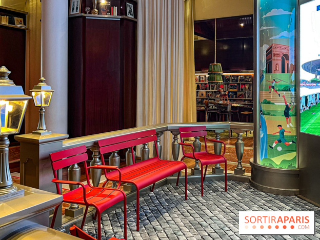 La fan zone élégante du Royal Monceau pour les JO de Paris 2024