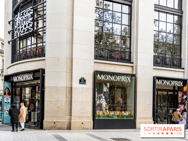 Le coffre fort historique du Monoprix des Champs-Elysées