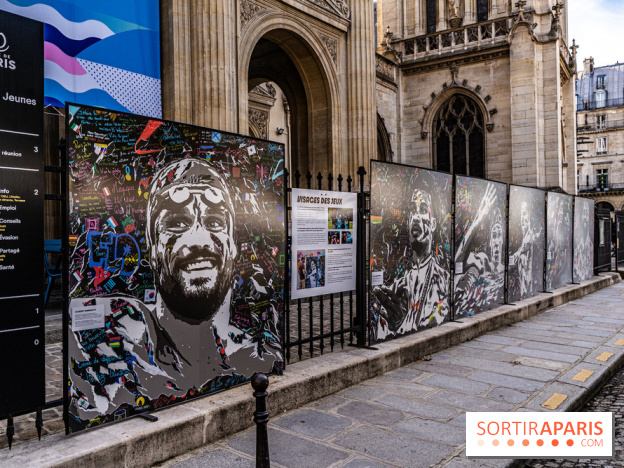 Les visages des Jeux, l'exposition street-art gratuite de Jo Di Bona à Paris