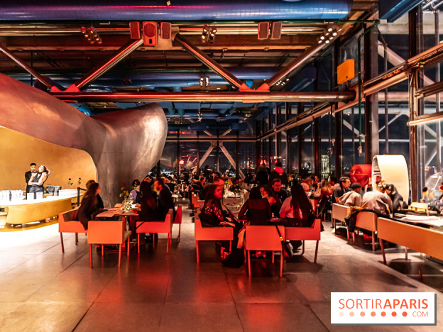 Le Georges, le restaurant-terrasse en rooftop du Centre Pompidou - les photos