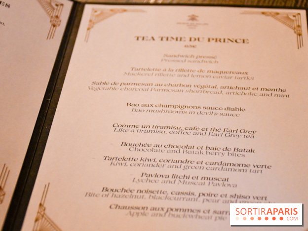 Le Tea Time de l'Hôtel du Prince de Galles à Paris par Hélène Kerloeguen