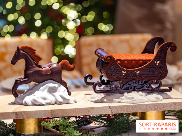 La Bûche de Noël 2024 et créations de Fête du Cheval Blanc par Maxime Frédéric et son équipe