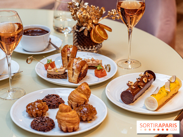 Le tea time de Noël du Scribe Paris 2024, chic et pas cher -  A7C9127