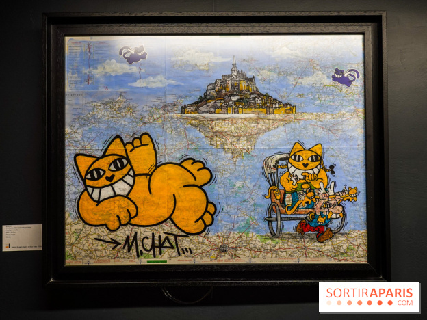 M. Chat, nos photos de son expo à la Galerie Brugier-Rigail