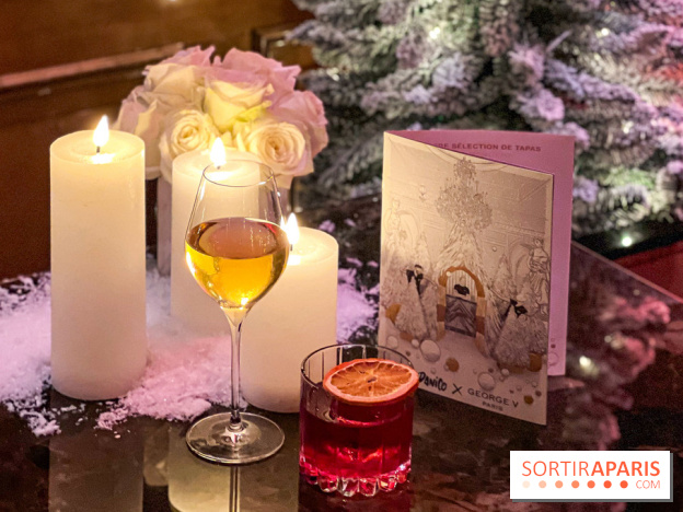 Le Christmas (Pastry) Bar du George V : le bar de Noël et ses cocktails d'exception signés Danico
