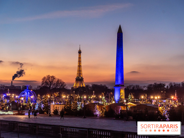 Le Marché de Noël de la Place de la Concorde à Paris -  A7C9393