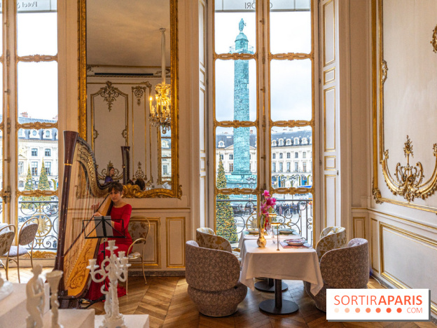 Café Ginori à Paris - tea time et apéritivo Place Vendôme - harpe