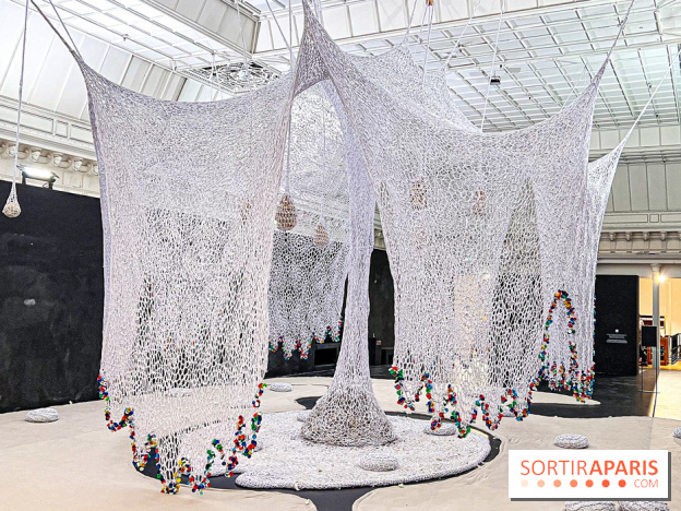 Le La Serpent, l'exposition gratuite, monumentale et immersive d'Ernesto Neto au Bon Marché Rive Gauche - IMG 8151 jpg
