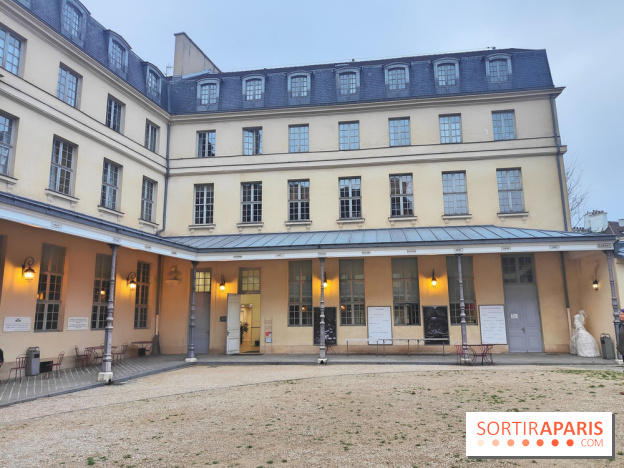 Centre Culturel Irlandais et sa bibliothèque  - cour