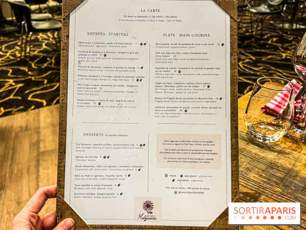 Le Petit Marguerite, le Bistrot des Halles à Paris