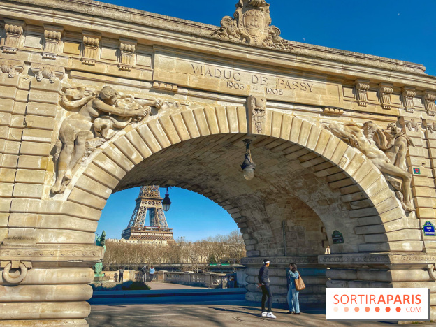 Île aux Cygnes - Viaduc de Passy