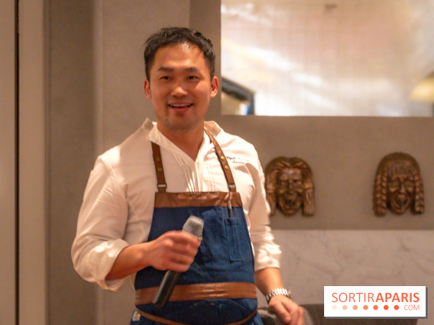 Kazuyuki Tanaka du restaurant étoilé Racine en résidence au Lutetia Paris, les photos 
