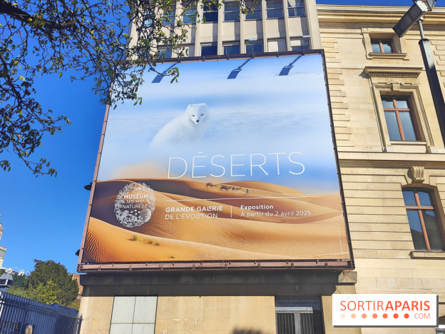 Déserts : l'exposition scientifique se dévoile au Muséum d'Histoire naturelle de Paris
