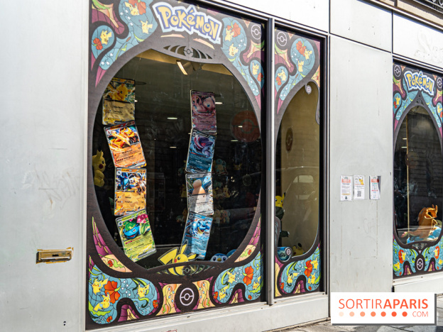 Premiere boutique Pokémon de Paris en photo