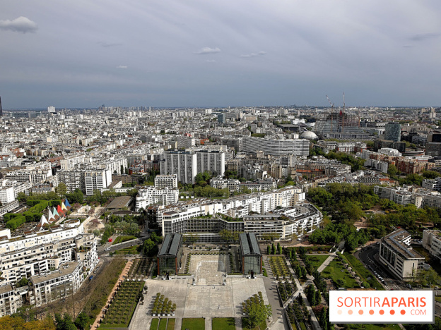 Ballon de Paris au parc André-Citroën : nos photos du vol à bord de l'aéronef - visuel Paris - vue aérienne Paris - vue toit Paris