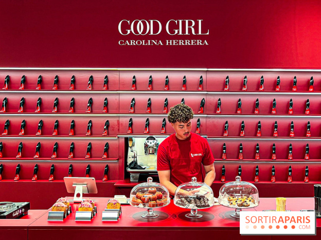 Good Girl Coffee Shop : le café-pop up experientiel du nouveau parfum de Carolina Herrera, à Paris