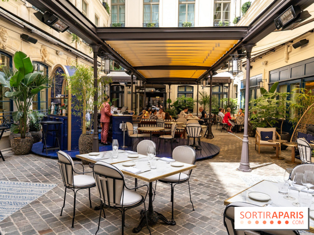 Maison Delano restaurant et terrasse cachée Paris 8e - terrasse