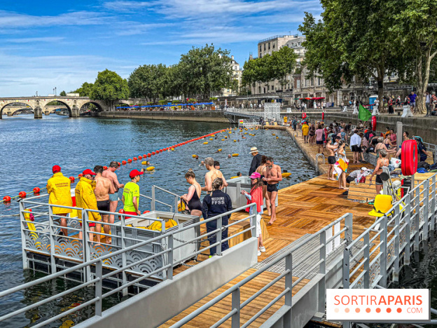 Baignade Seine Bras Marie