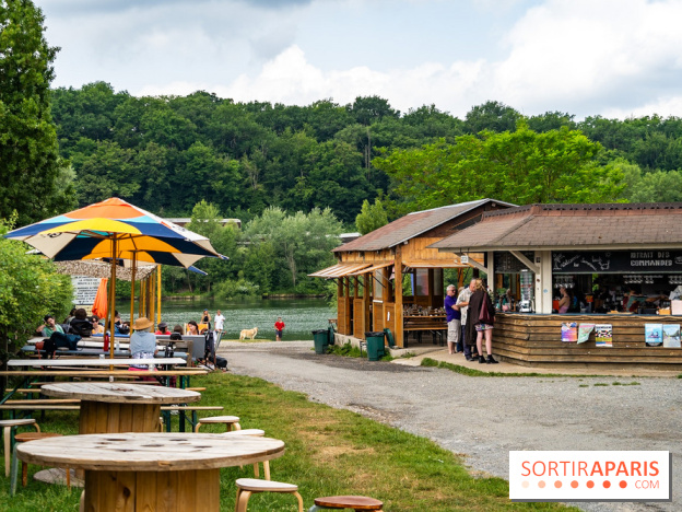 La Buvette de Samoreau près de Fontainebleau en Seine-et-Marne  - A7C02402
